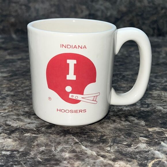 Vintage Coffee Mug- Indiana Hoosiers Football (Chase & Sanborn Coffe… - Picture 1 of 4